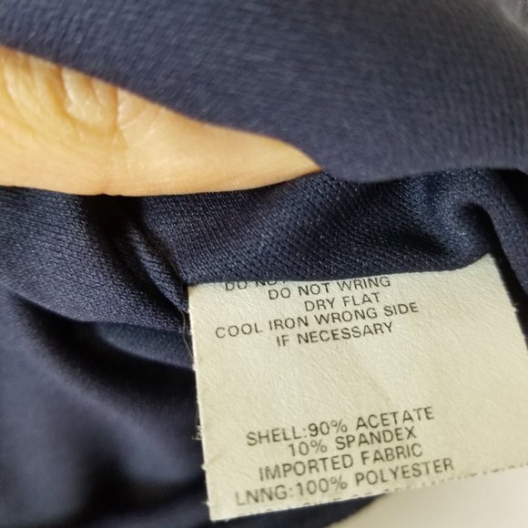 Jessica McClintock Womens S Blue Embellished Strap - Picture 11 of 13